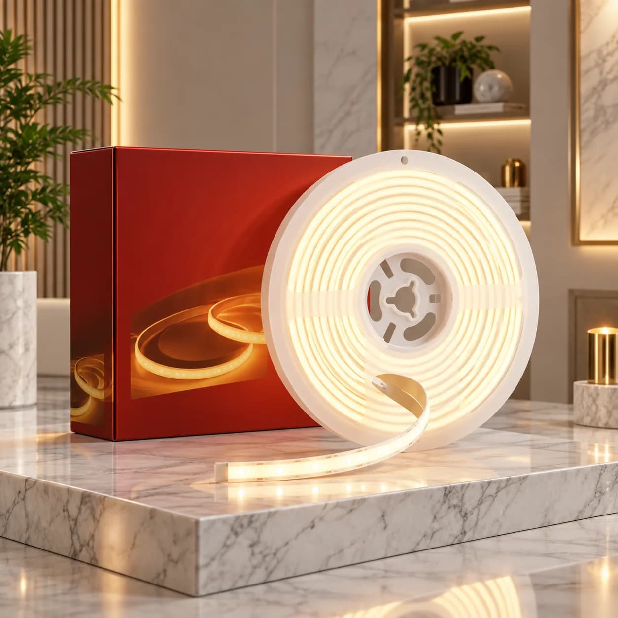 ليد 5 متر 8 MM لمبة 120 ليد DC