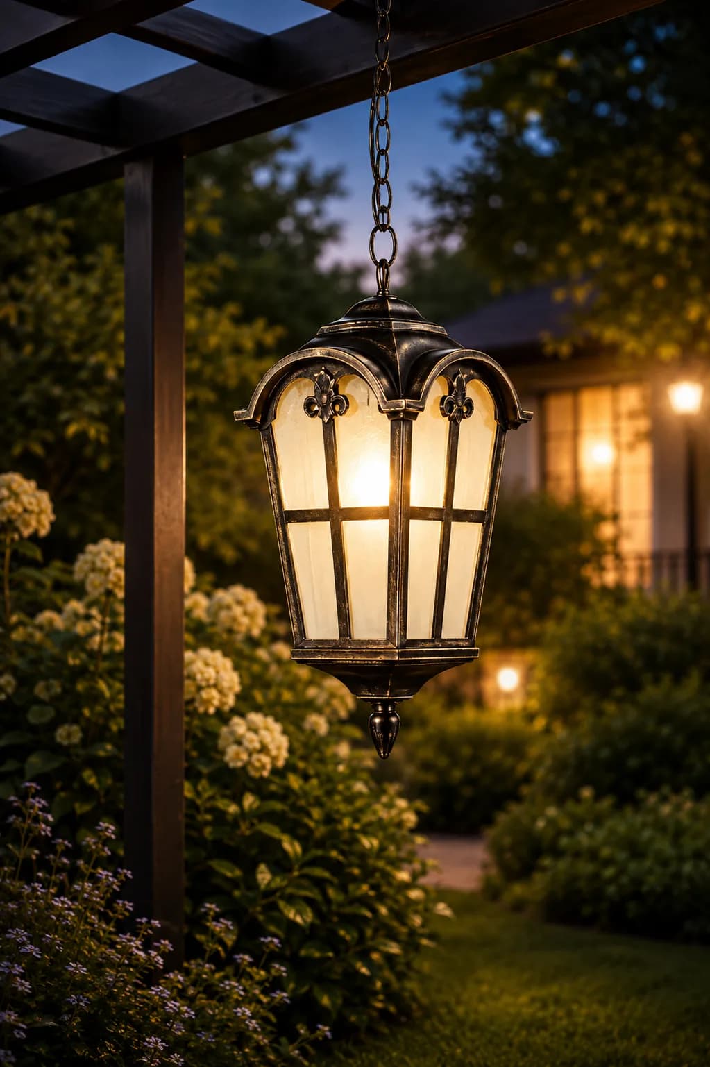 Classic Villa Entrance Lighting