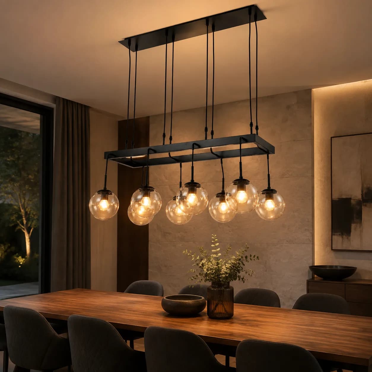 A masterpiece of modern lighting (Linear Pendant)