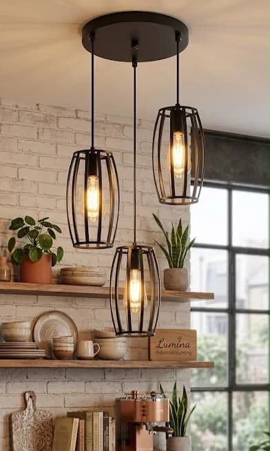 Elegant E27 Socket Pendant Light