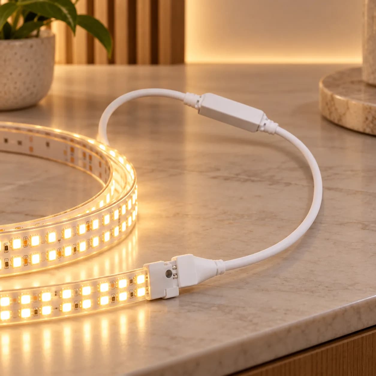 توصيلة شريط LED مخفي بعرض 12 مم