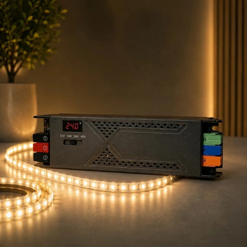 Multi-Voltage Power Adapter 12V to 48V