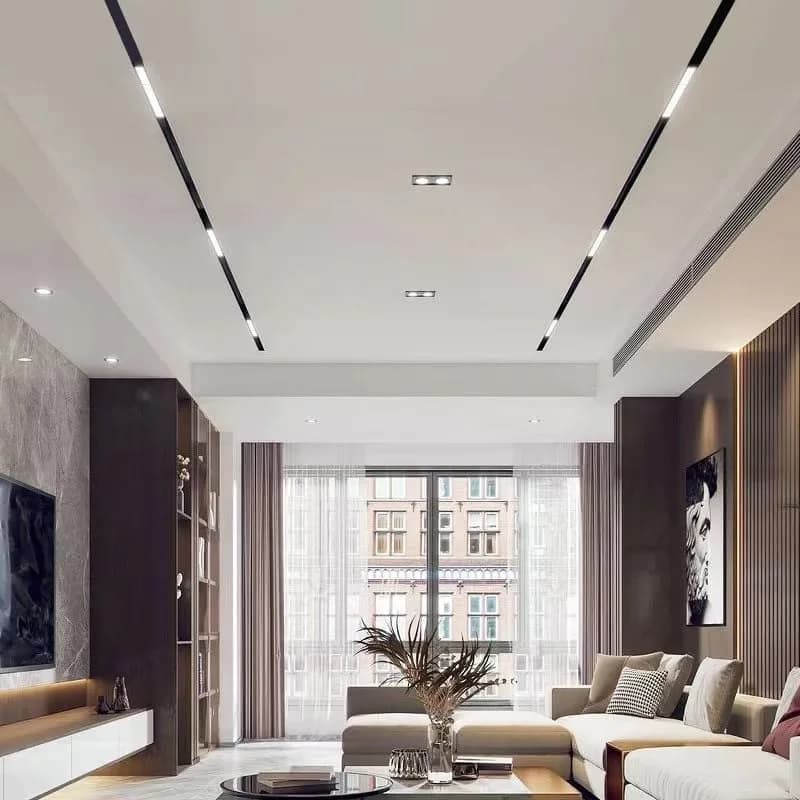Magnetic Track Linear Panel Light