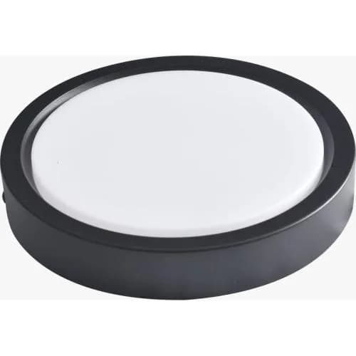 Black Round Flush Light