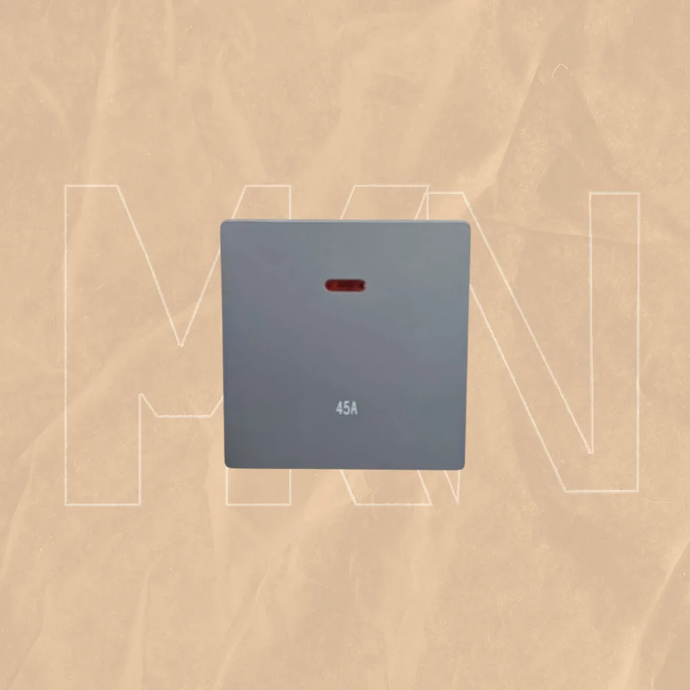 مفتاح مكيف فضي 45 أمبير 7×7 من MKN