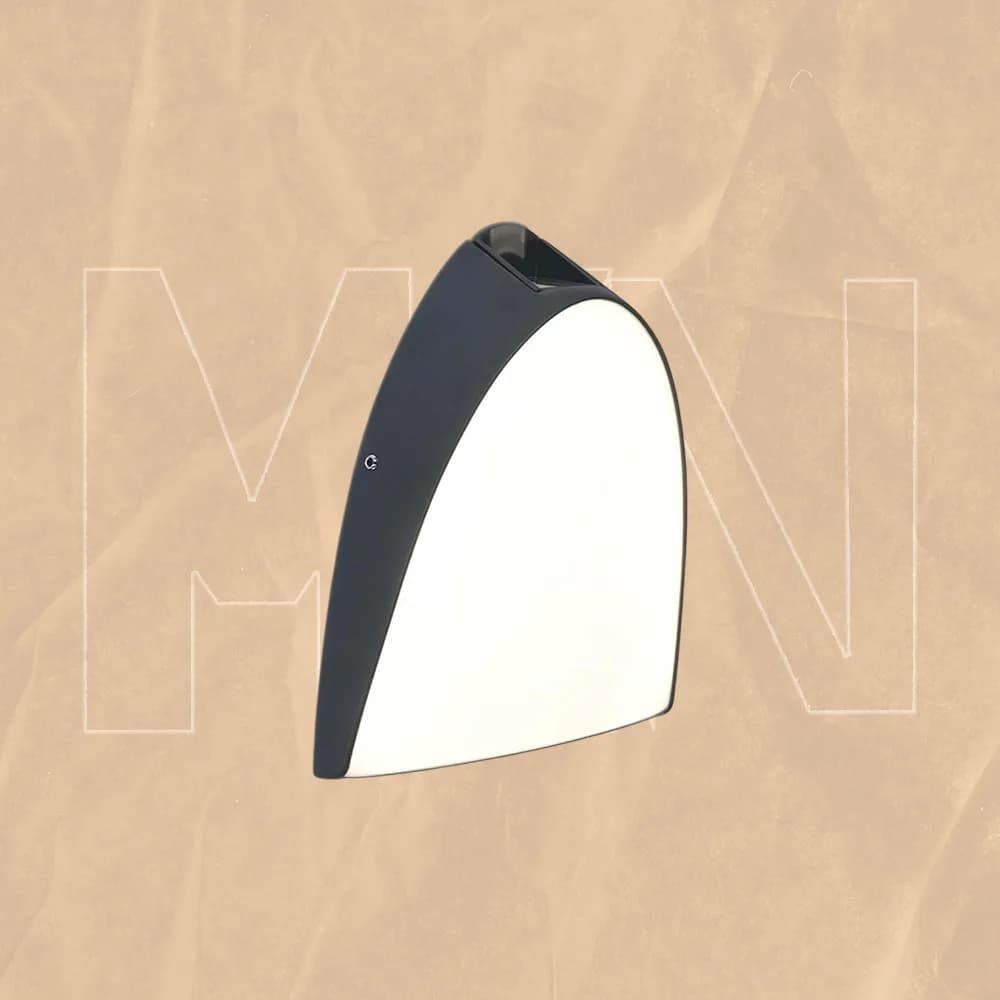 أبليك جداري LED أسود بسيط
