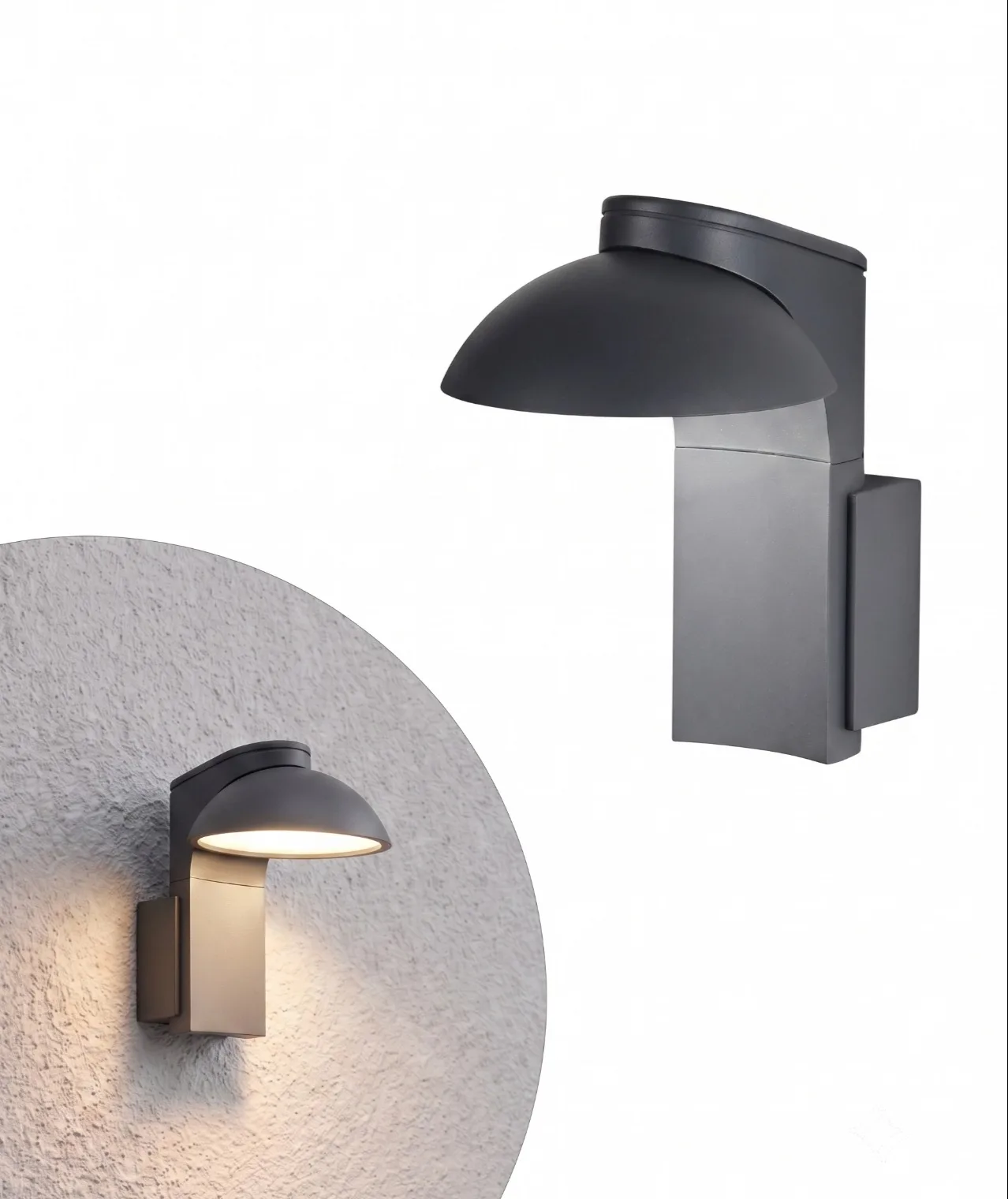 Outdoor LED Wall Lamp Warm Glow