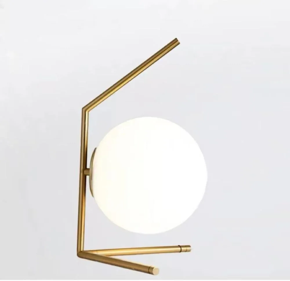Golden Indoor Table Lamp