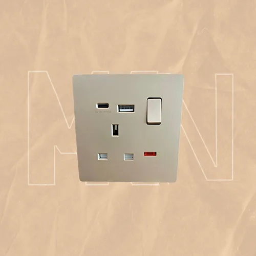 فيش USB و Type-C ذهبي 5 فولت من MKN