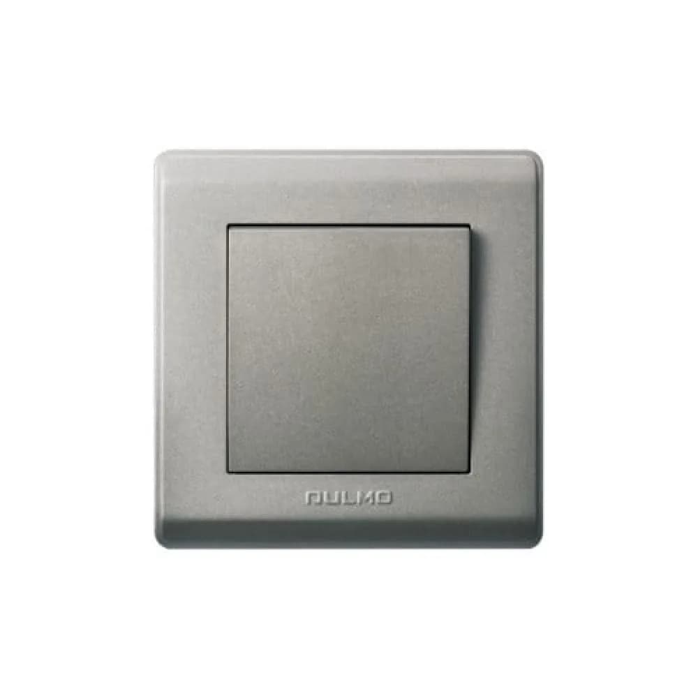 Single Way Lighting Switch 16A Grey by AULMO