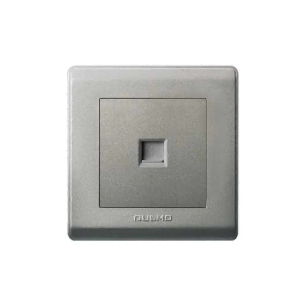 AULMO American Telephone Socket Grey